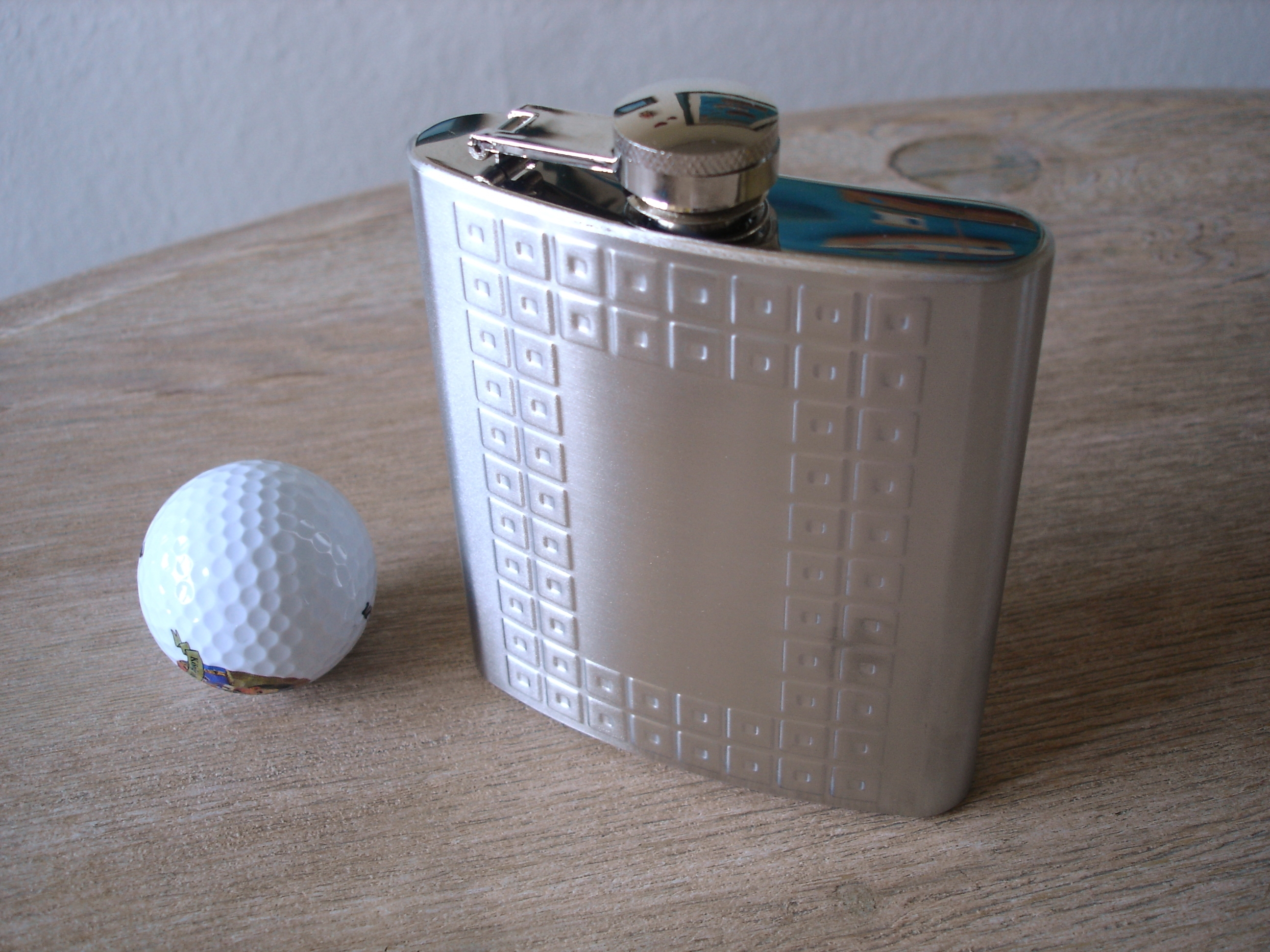 ZORR Flachmann Taschenflasche aus Edelstahl