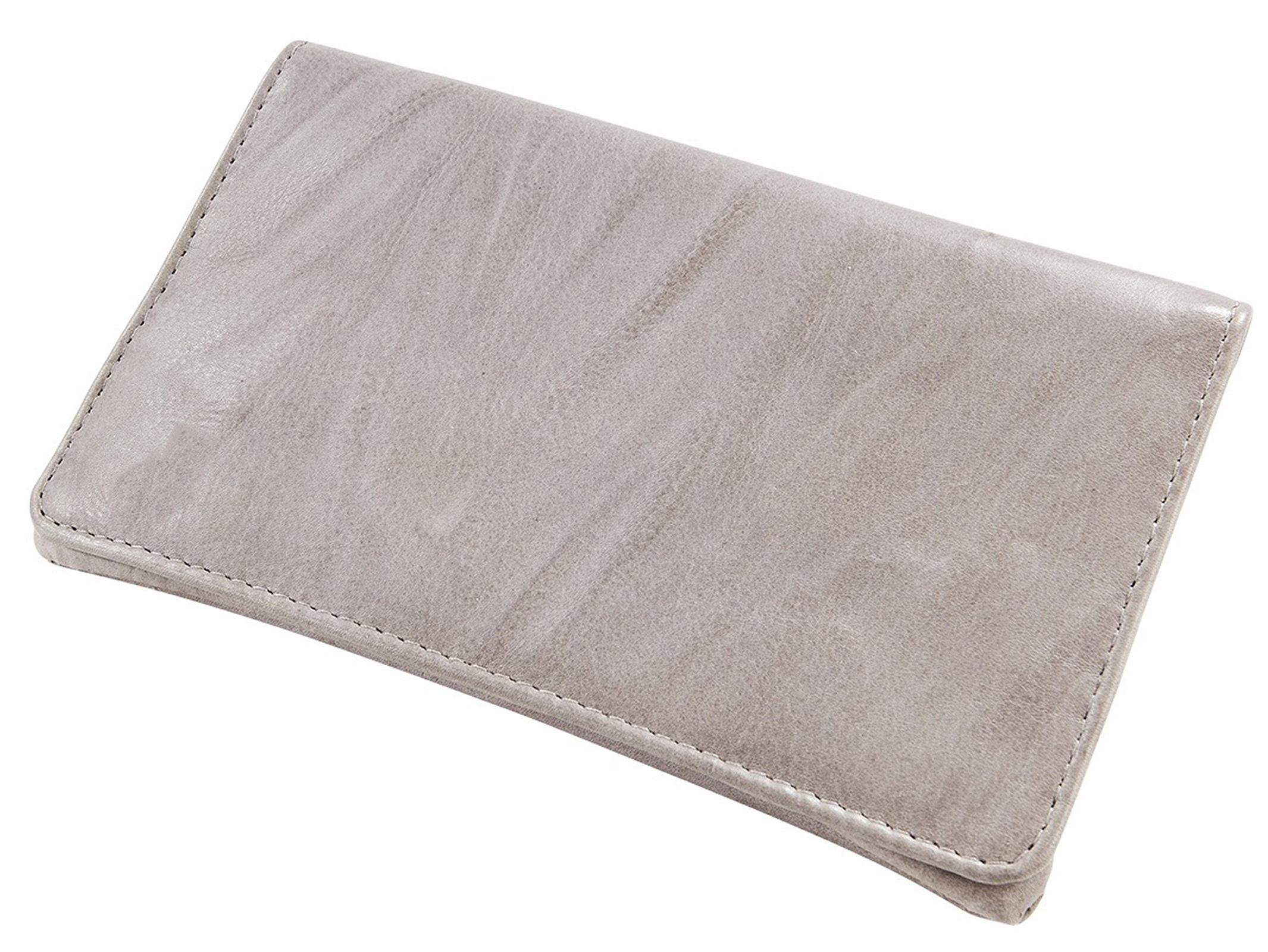 Leder Tabaktasche in Dust Sand Braun Grau - 7
